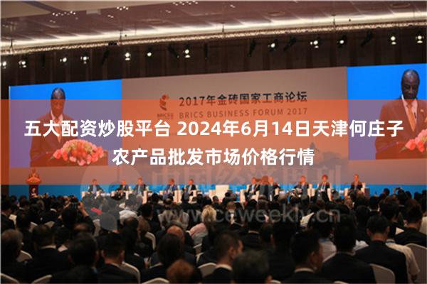 五大配资炒股平台 2024年6月14日天津何庄子农产品批发市场价格行情