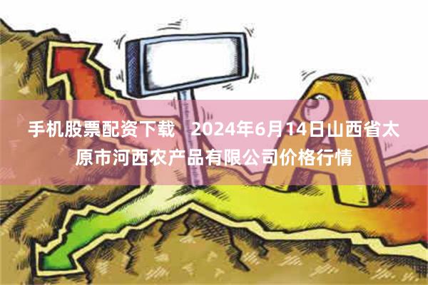 手机股票配资下载   2024年6月14日山西省太原市河西农产品有限公司价格行情