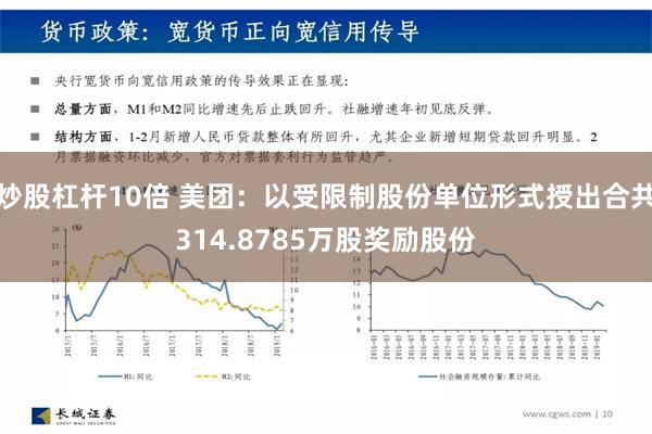 炒股杠杆10倍 美团：以受限制股份单位形式授出合共314.8785万股奖励股份