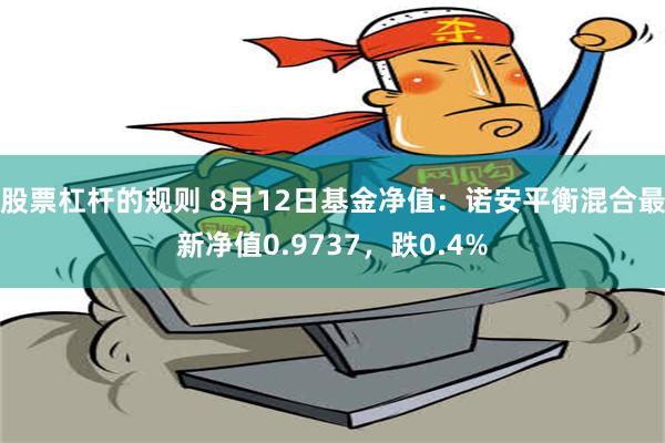 股票杠杆的规则 8月12日基金净值：诺安平衡混合最新净值0.9737，跌0.4%