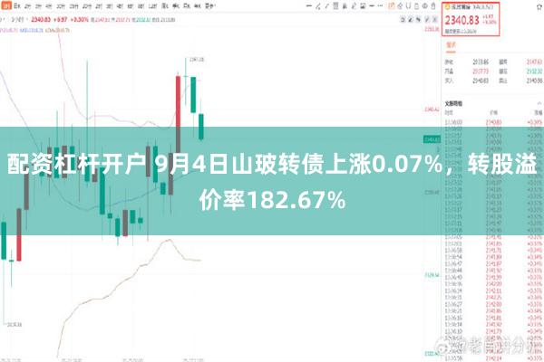 配资杠杆开户 9月4日山玻转债上涨0.07%，转股溢价率182.67%