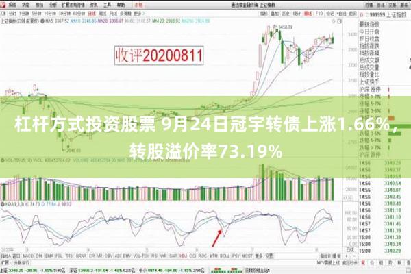 杠杆方式投资股票 9月24日冠宇转债上涨1.66%，转股溢价率73.19%