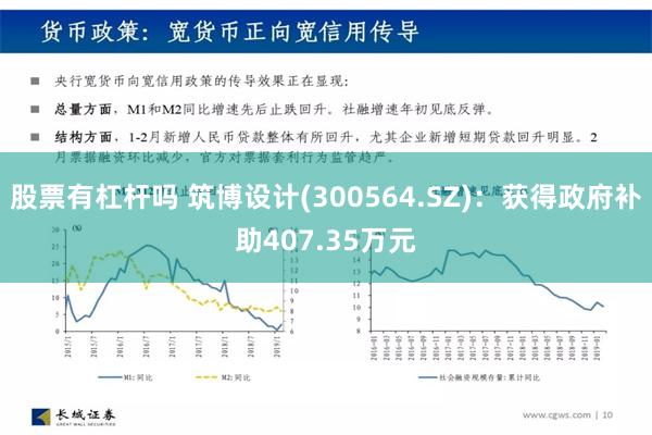 股票有杠杆吗 筑博设计(300564.SZ)：获得政府补助407.35万元