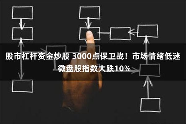 股市杠杆资金炒股 3000点保卫战！市场情绪低迷 微盘股指数大跌10%