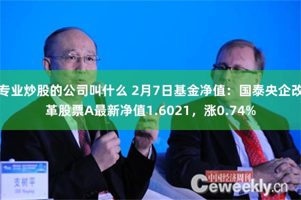 专业炒股的公司叫什么 2月7日基金净值：国泰央企改革股票A最新净值1.6021，涨0.74%